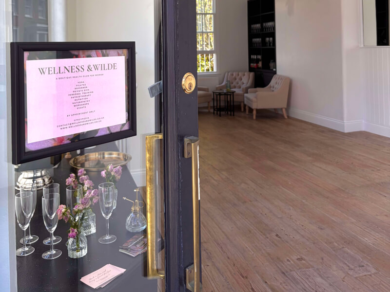 Wellness & Wilde class venue