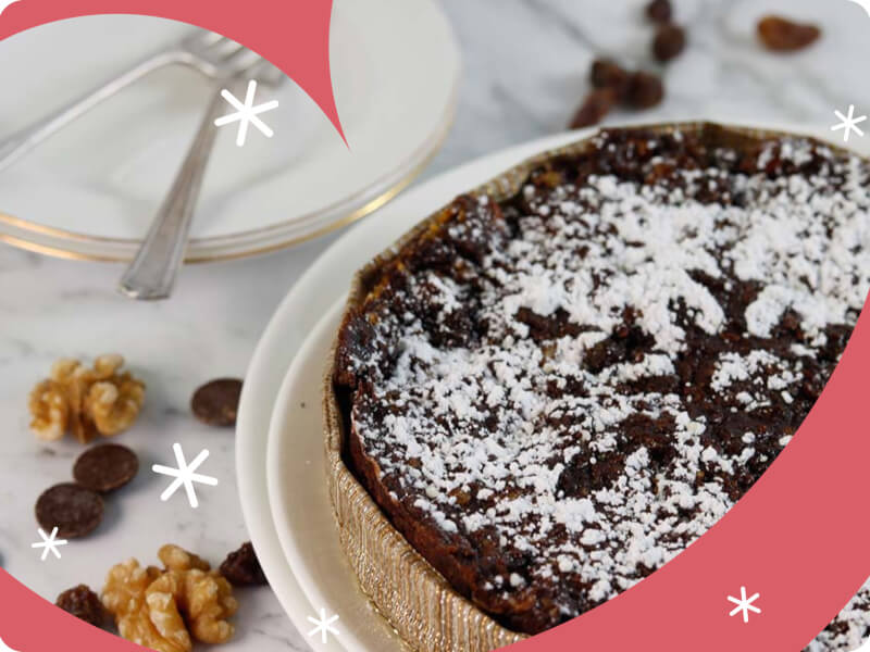 A festive baked good.