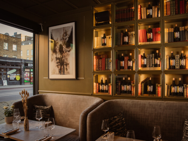 La Bibliotheque restaurant in London