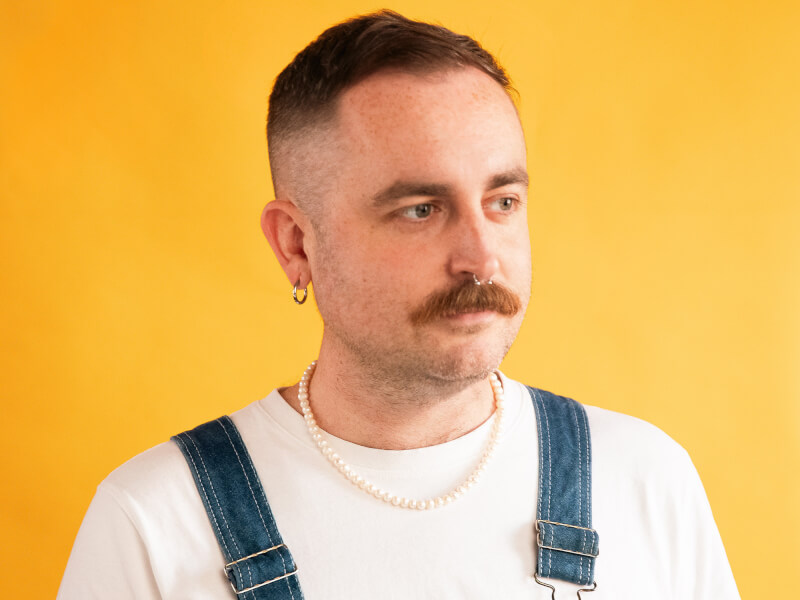 Luke-Matthew Iveson, winner of The Great British Sewing Bee