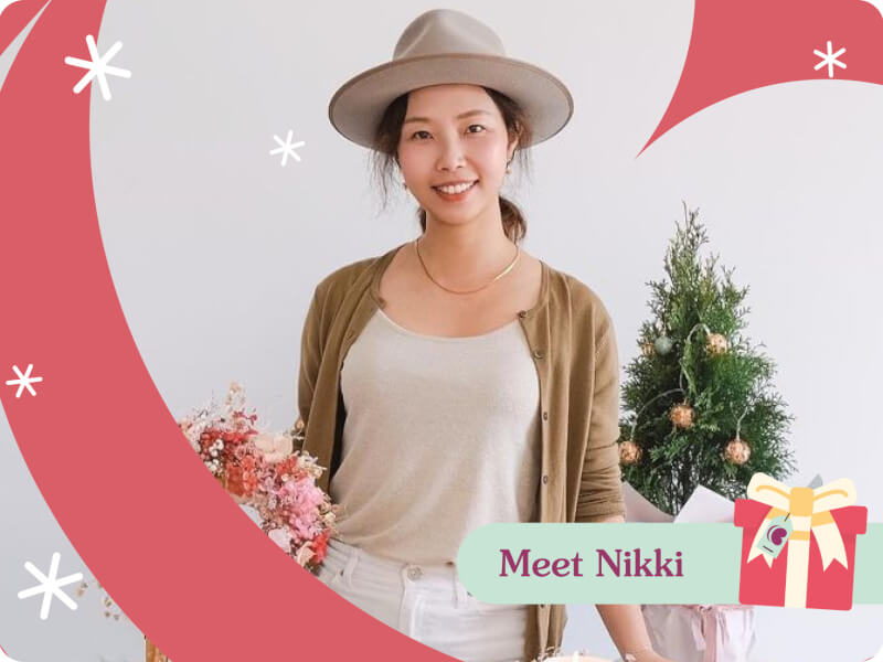 Meet Nikki Zeng, flower arranging expert and owner of Peony Story