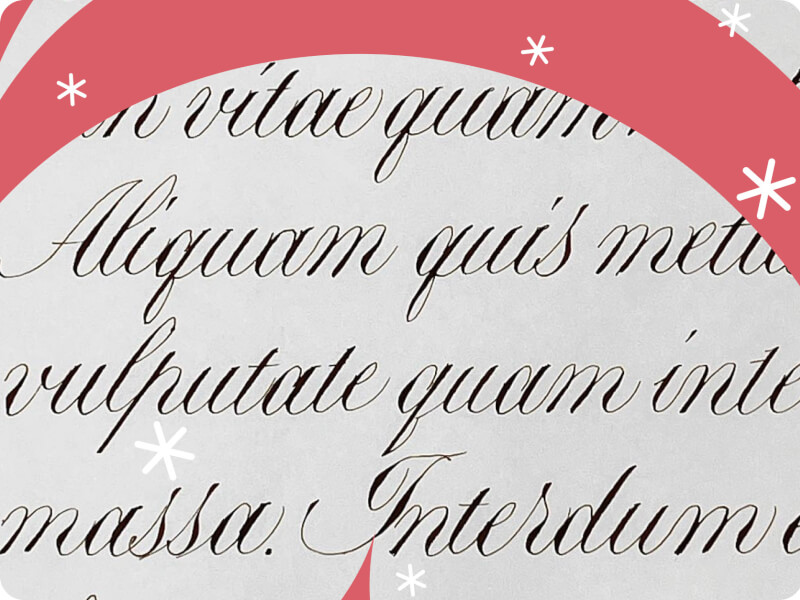 Amazing lettering calligraphy.