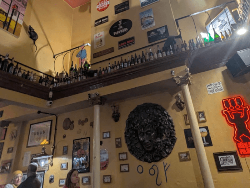 Fringe bar in Manchester