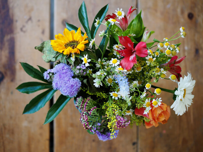 Flower arranging class