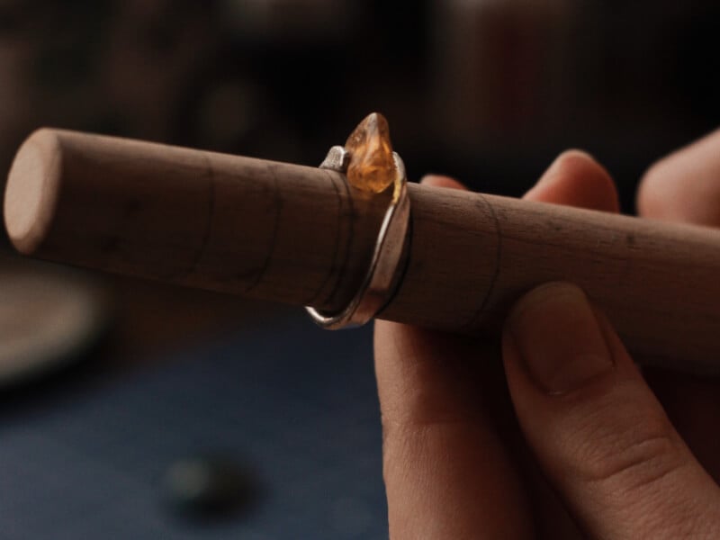 sizing a silver ring