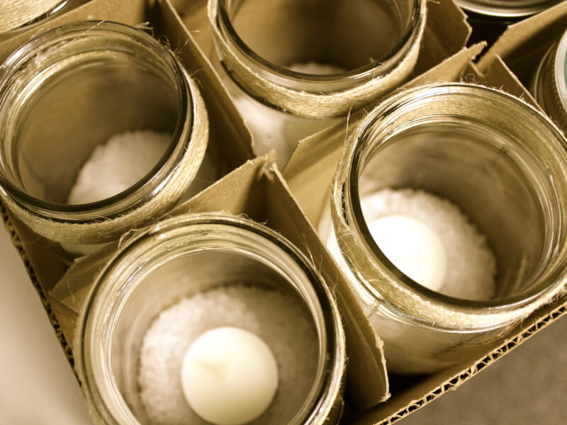 A soy candle making kit