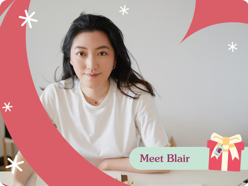 Meet Blair.