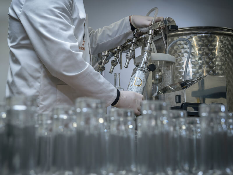 Gin distillery tour