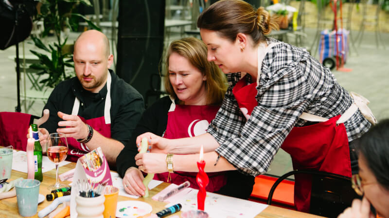 Harri Price Candle Making Class